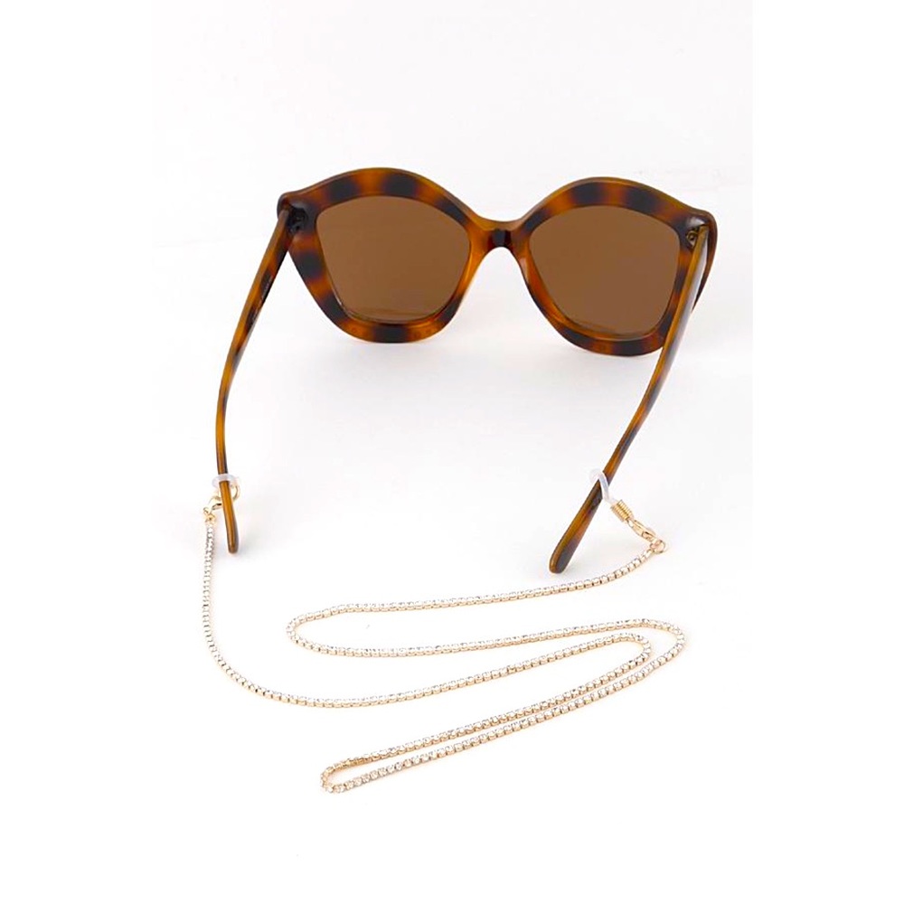 Rhinestone Glasses Chain